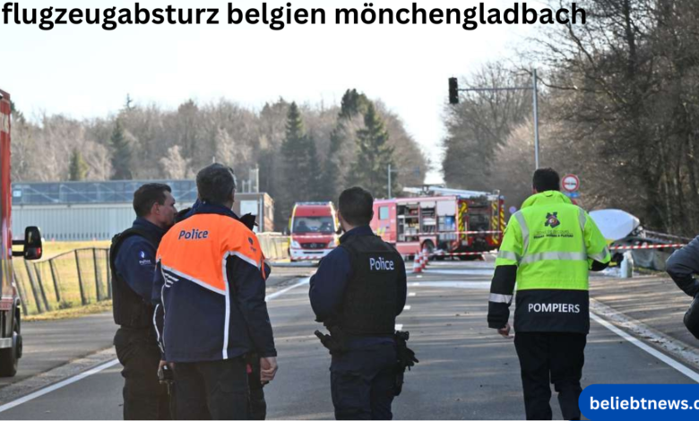 flugzeugabsturz belgien mönchengladbach