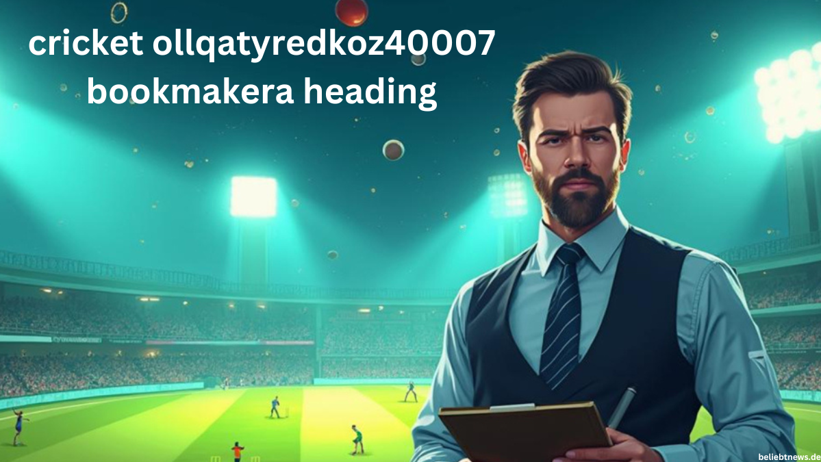 cricket ollqatyredkoz40007 bookmaker