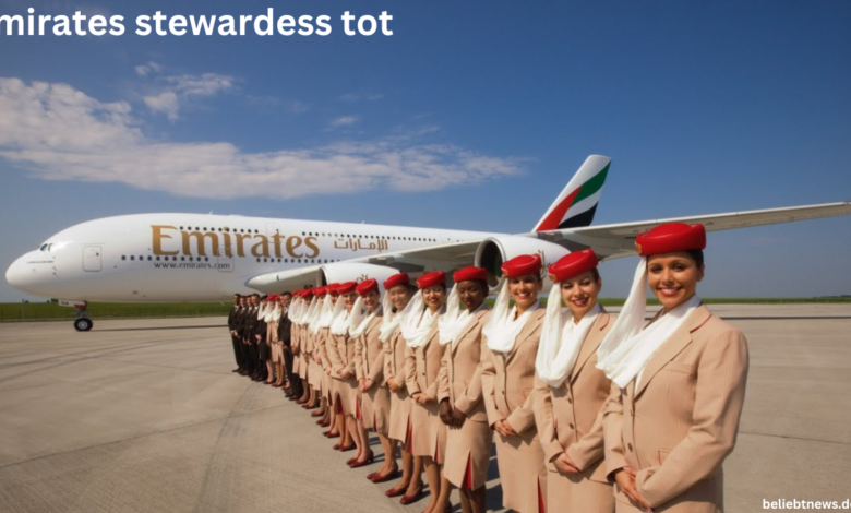 emirates stewardess tot